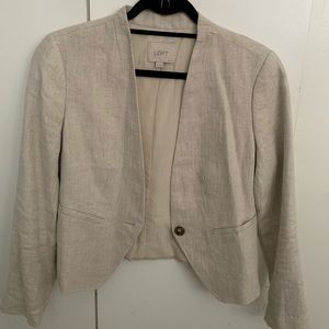 LOFT linen blazer